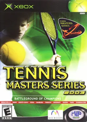 Tennis Masters Series 2003 (USA) box cover front